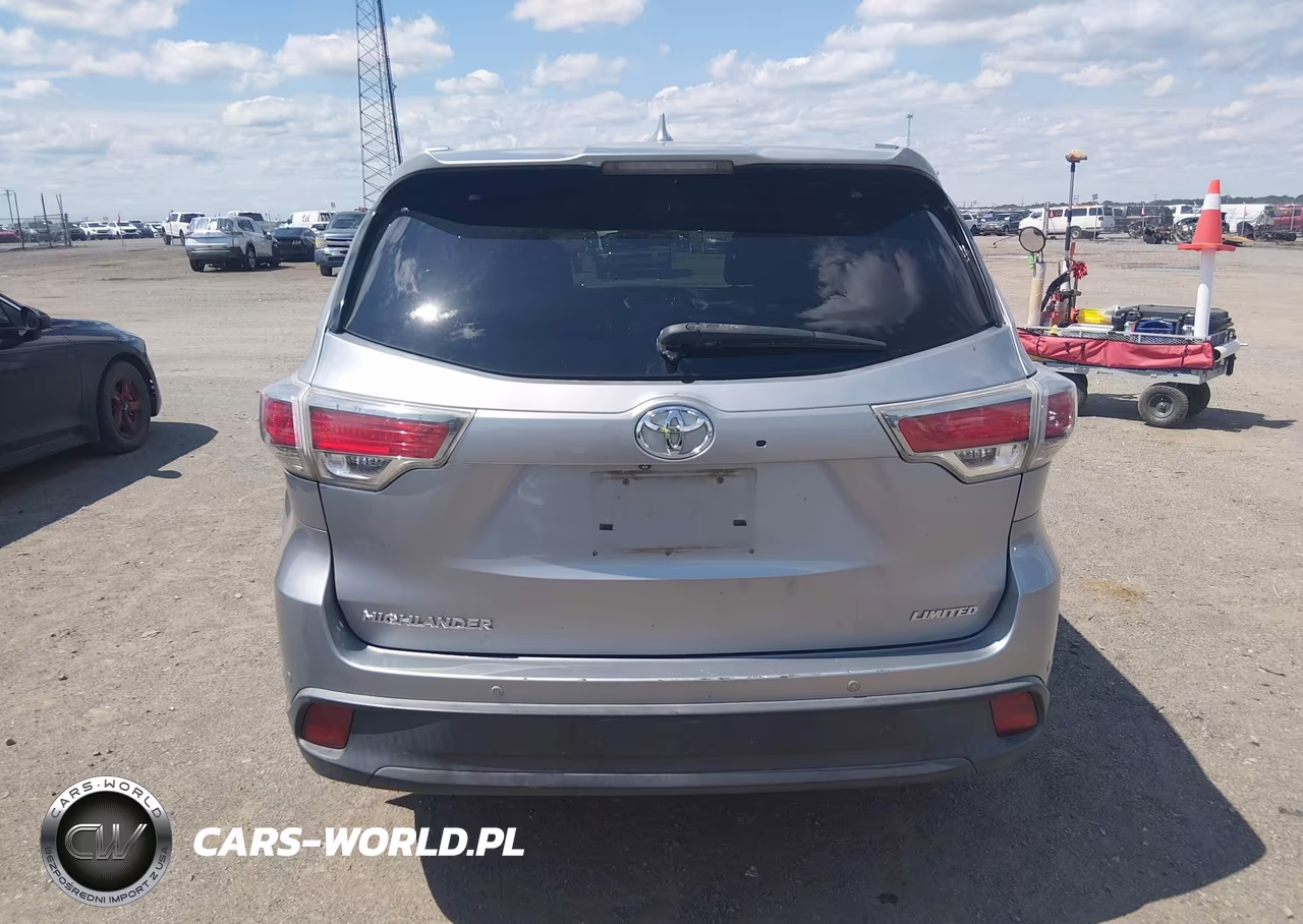 2015 Toyota Highlander Limited V6 VIN:5TDYKRFH9FS053302 - 16