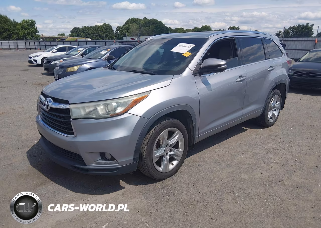 2015 Toyota Highlander Limited V6 VIN:5TDYKRFH9FS053302 - 2