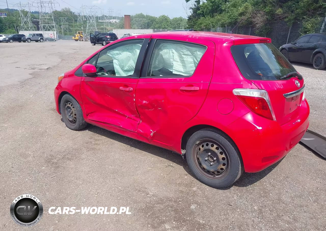 2012 Toyota Yaris L VIN:JTDKTUD3XCD541209 - 3
