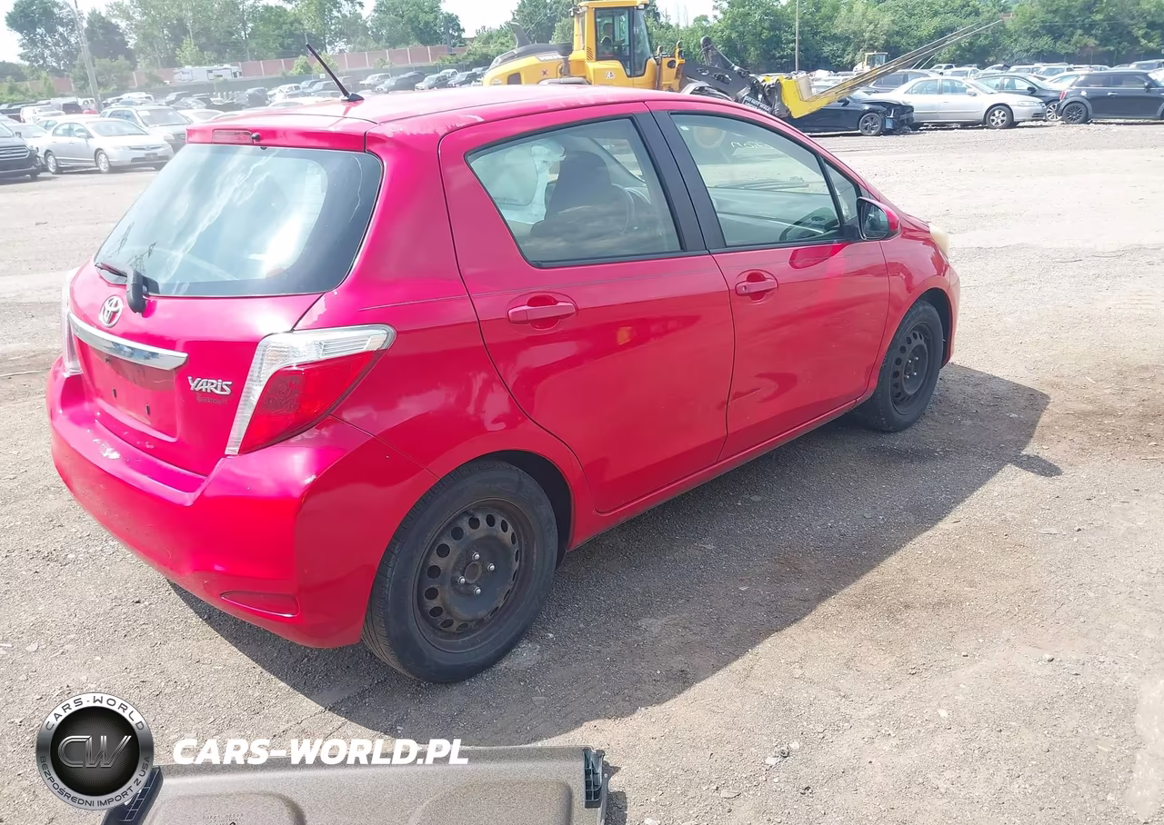 2012 Toyota Yaris L VIN:JTDKTUD3XCD541209 - 4