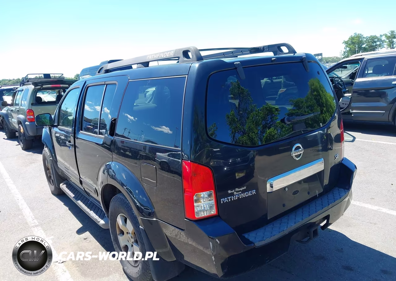 2007 Nissan Pathfinder Se VIN:5N1AR18W37C649286 - 3