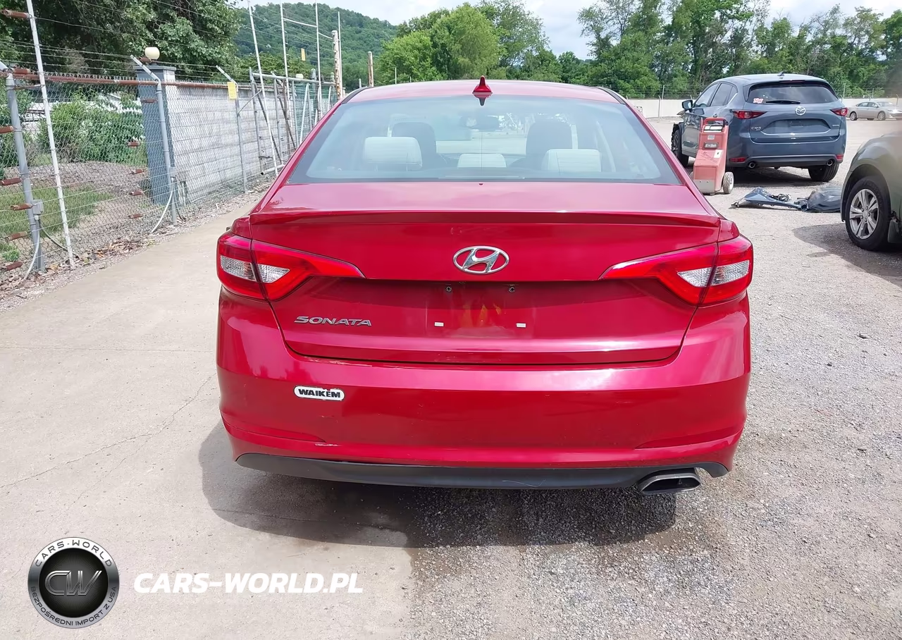 2017 Hyundai Sonata Se VIN:5NPE24AF6HH488234 - 17