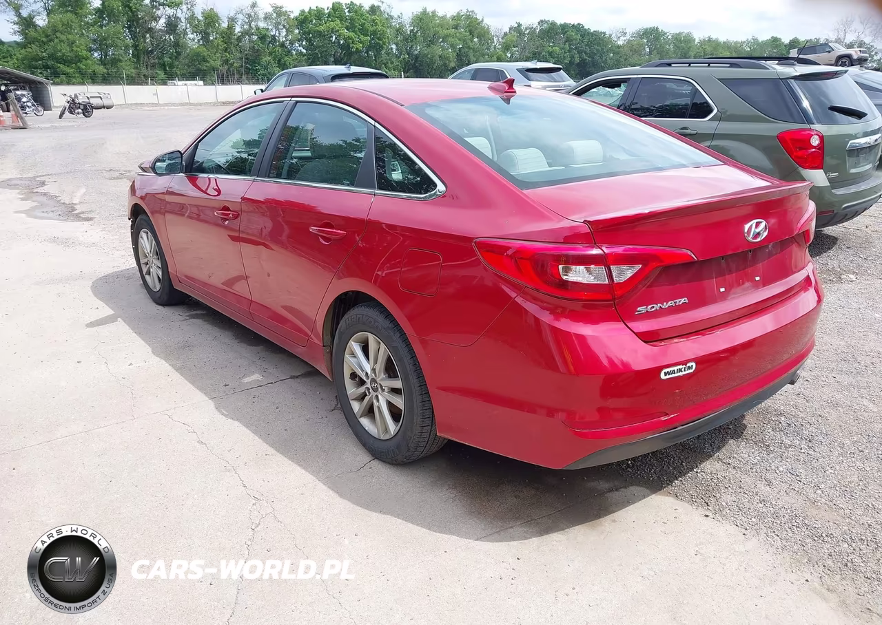 2017 Hyundai Sonata Se VIN:5NPE24AF6HH488234 - 3