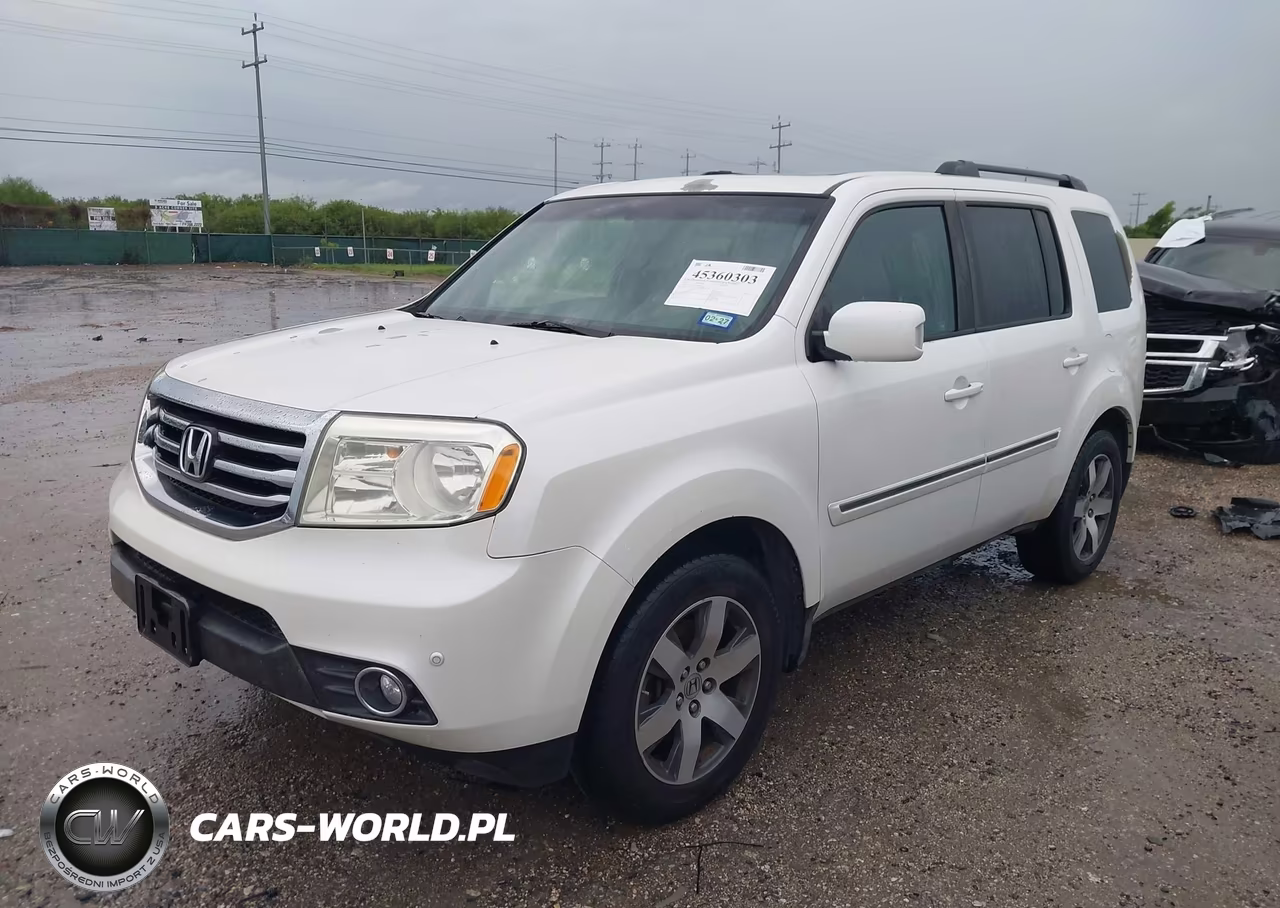 2012 Honda Pilot Touring VIN:5FNYF3H9XCB027122 - 2