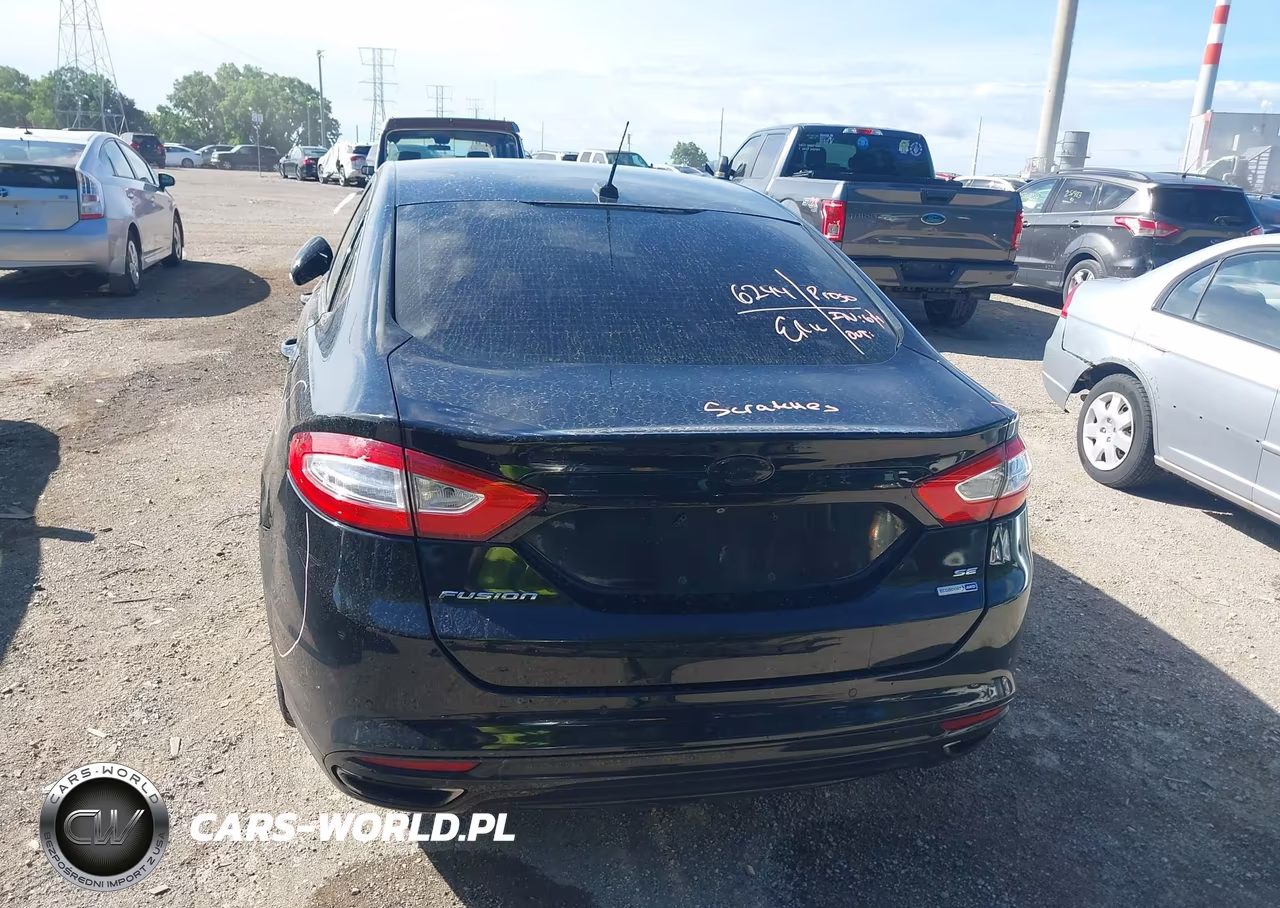 2016 Ford Fusion Se VIN:3FA6P0T9XGR213604 - 16