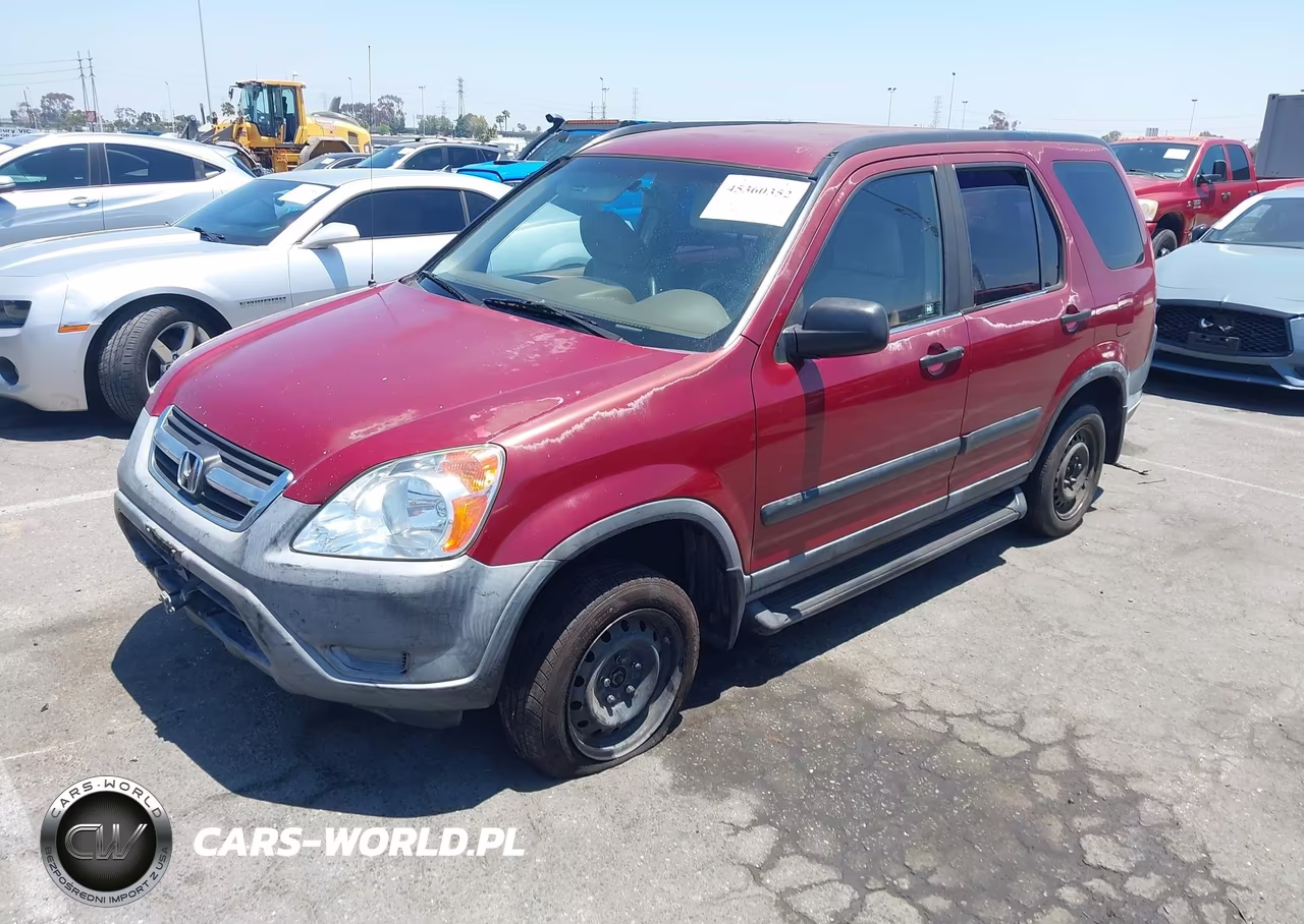2004 Honda Cr-V Lx VIN:JHLRD68464C003949 - 2