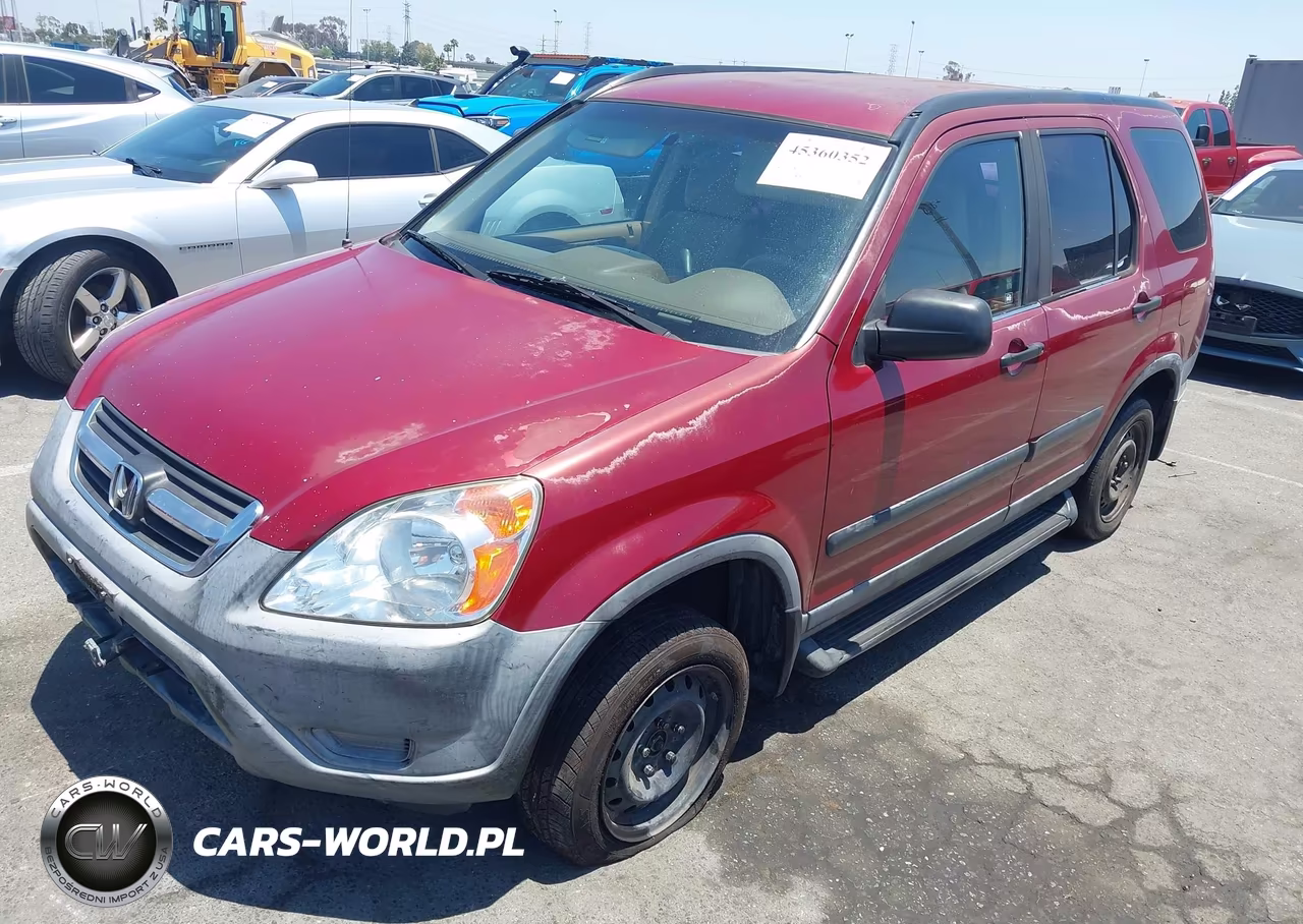 2004 Honda Cr-V Lx VIN:JHLRD68464C003949 - 6