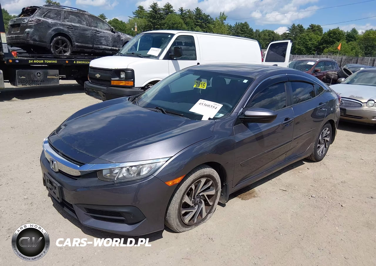 2017 Honda Civic Ex VIN:19XFC2F76HE230808 - 2