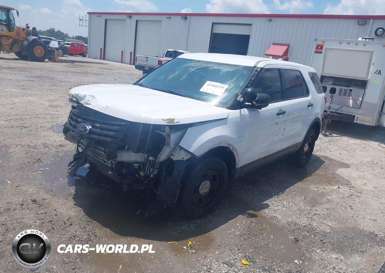 2017 Ford Utility Police Interceptor VIN:1FM5K8AR6HGC24741 - 2