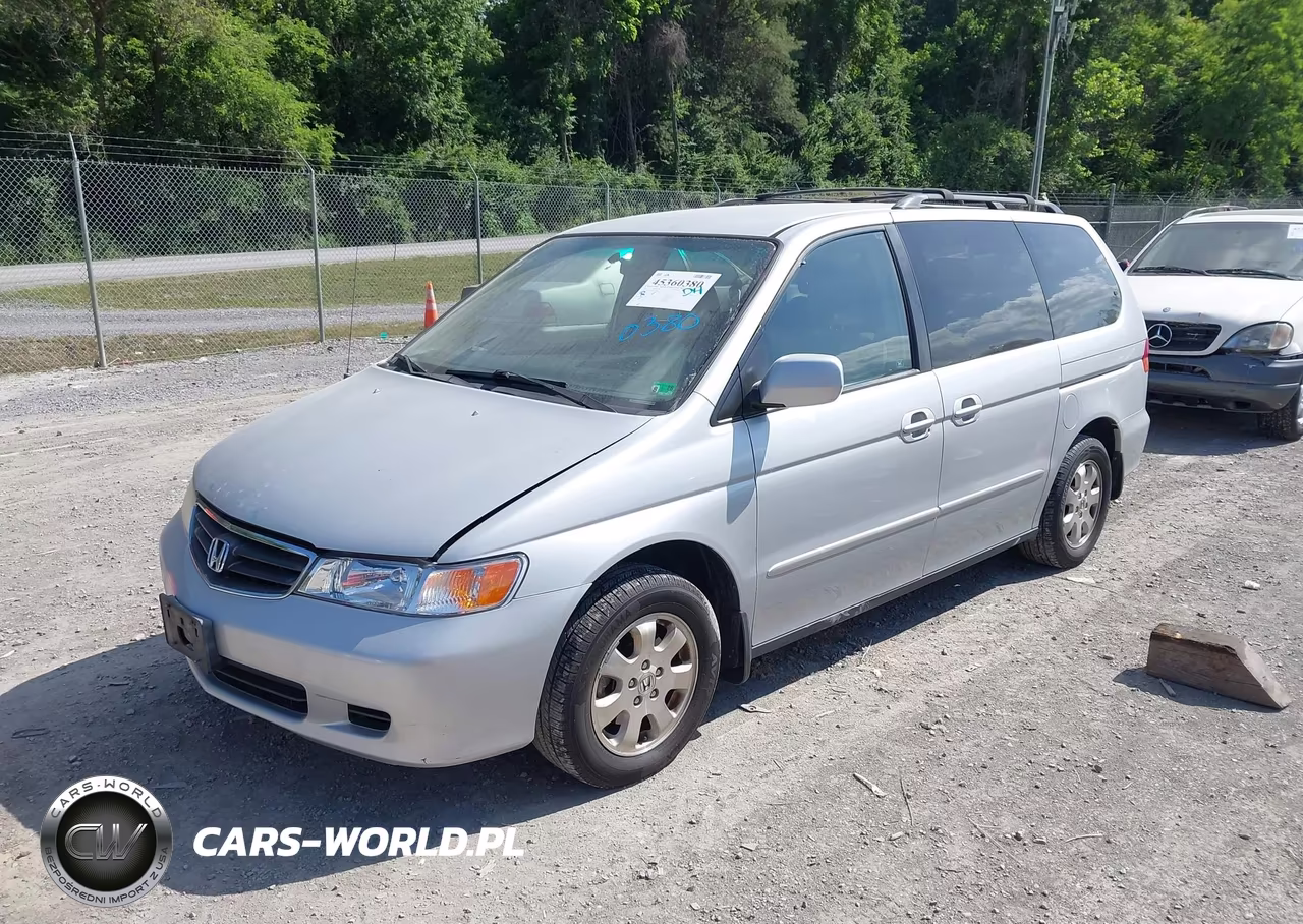 2002 Honda Odyssey Ex VIN:2HKRL18652H548840 - 2
