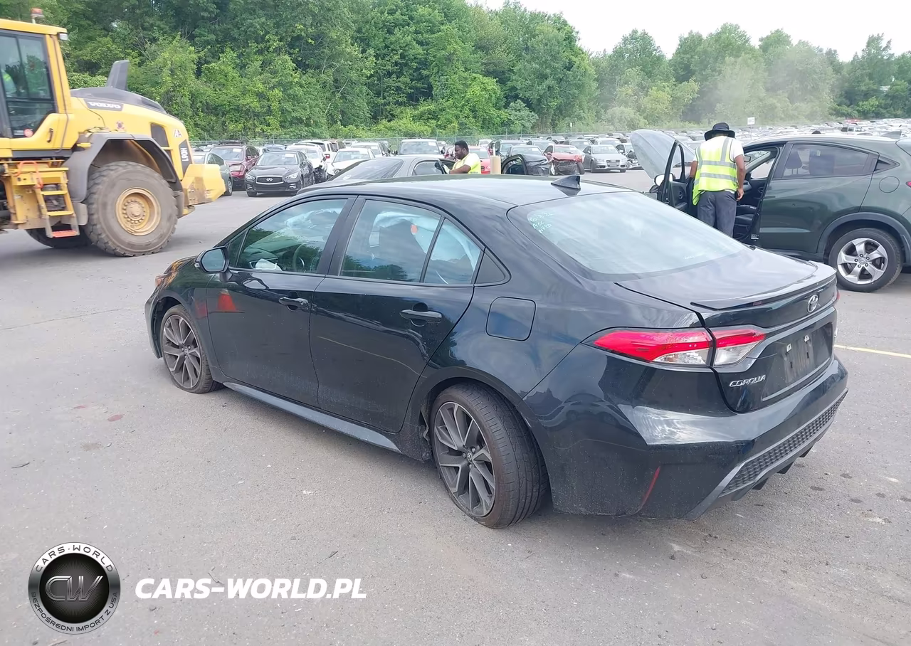 2020 Toyota Corolla Se VIN:5YFS4RCE1LP007378 - 3