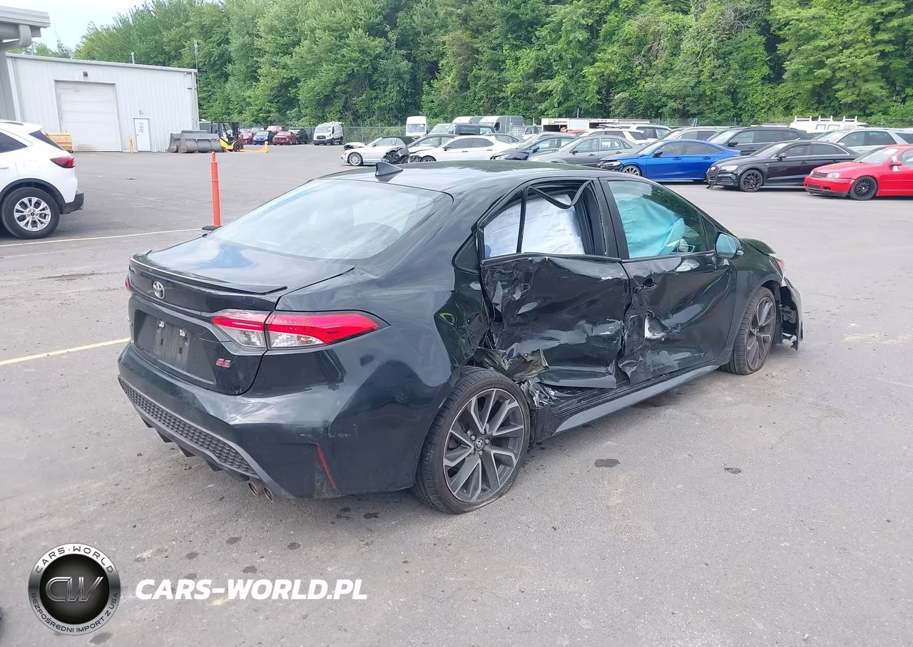 2020 Toyota Corolla Se VIN:5YFS4RCE1LP007378 - 4