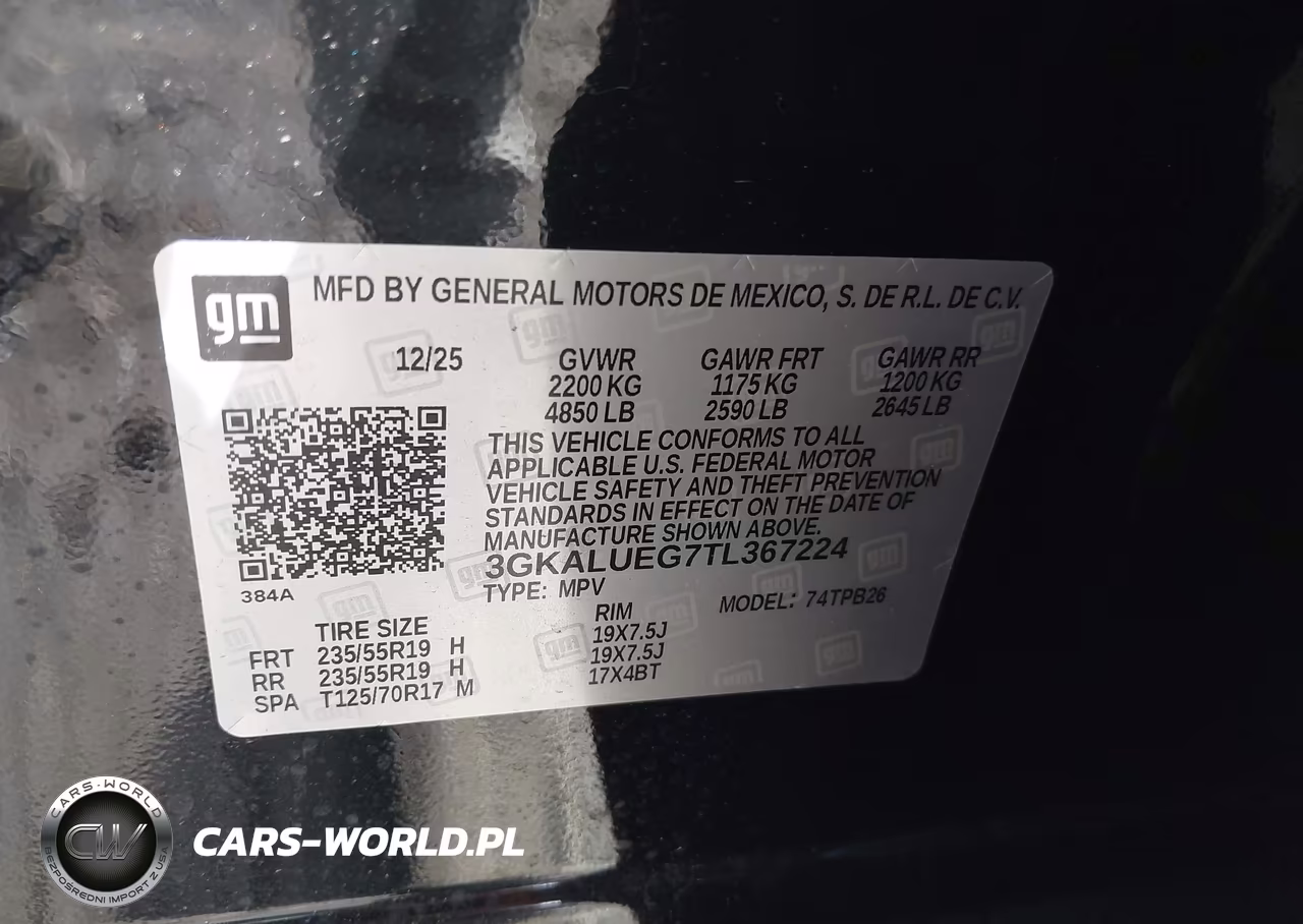 2026 GMC Terrain Awd Elevation VIN:3GKALUEG7TL367224 - 9