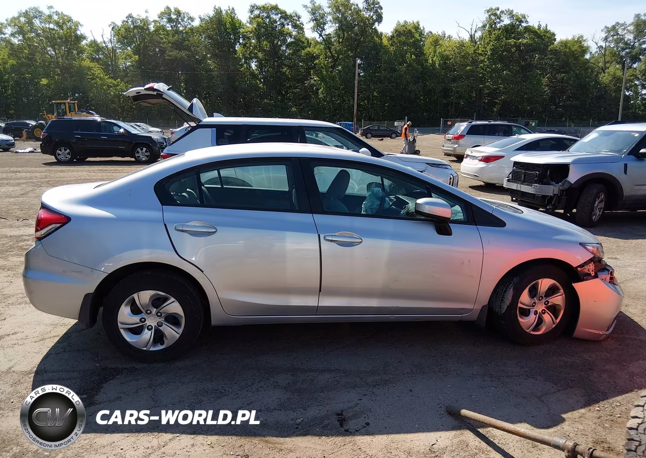 2015 Honda Civic Lx VIN:19XFB2F59FE283176 - 13
