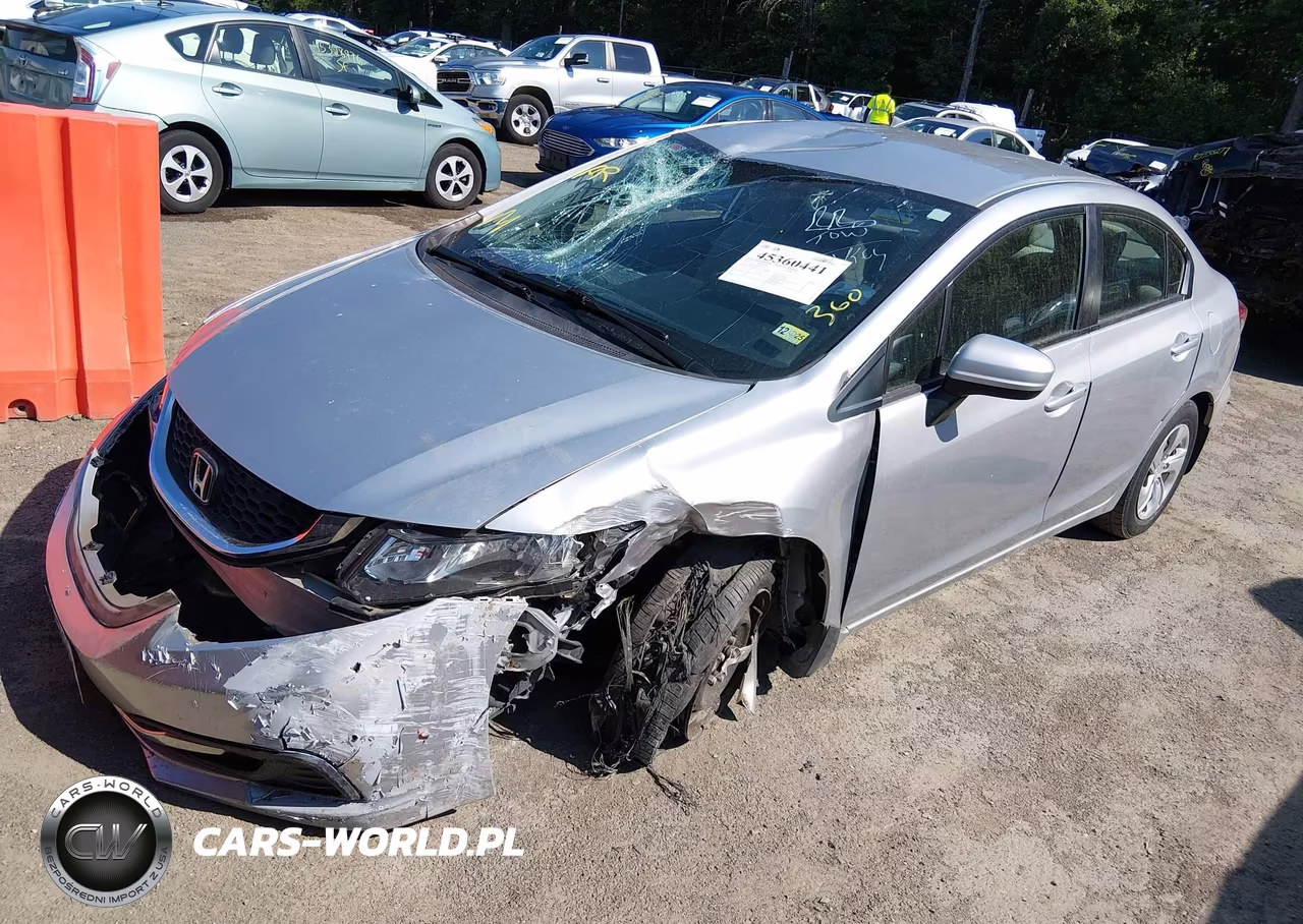 2015 Honda Civic Lx VIN:19XFB2F59FE283176 - 2