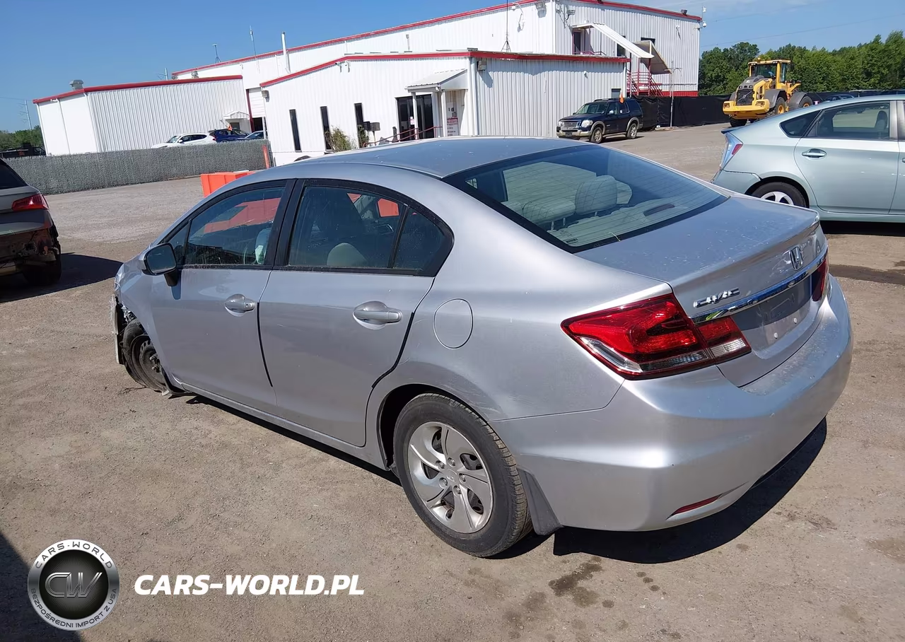 2015 Honda Civic Lx VIN:19XFB2F59FE283176 - 3