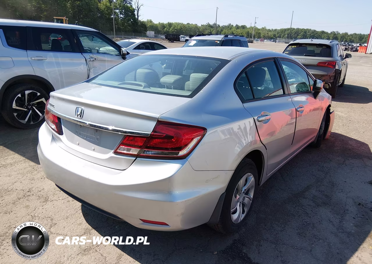 2015 Honda Civic Lx VIN:19XFB2F59FE283176 - 4