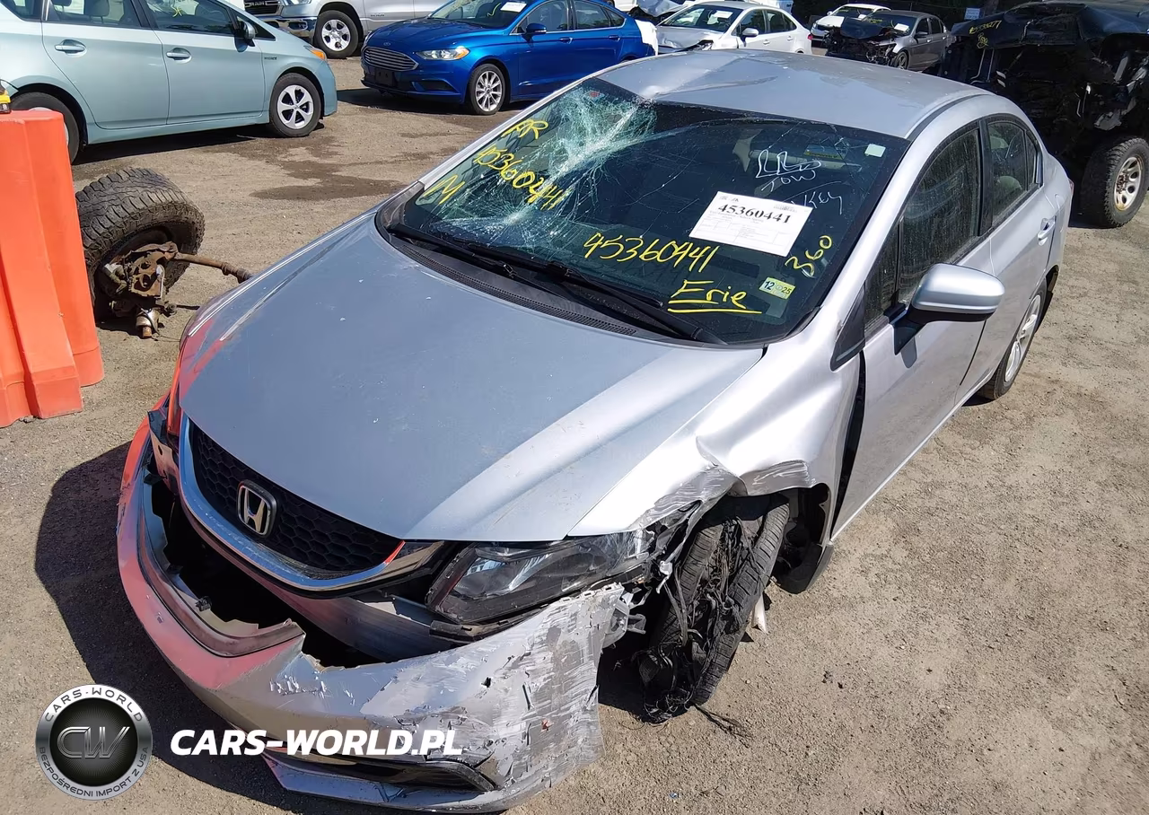 2015 Honda Civic Lx VIN:19XFB2F59FE283176 - 6