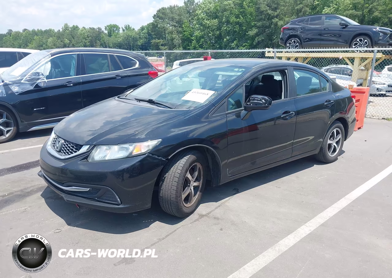 2015 Honda Civic Se VIN:19XFB2F73FE088000 - 2
