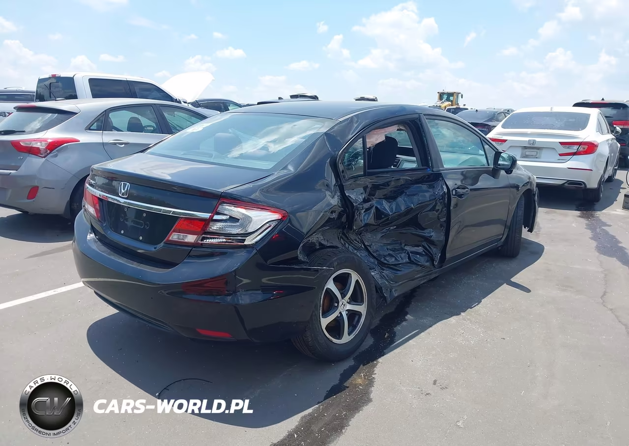2015 Honda Civic Se VIN:19XFB2F73FE088000 - 4