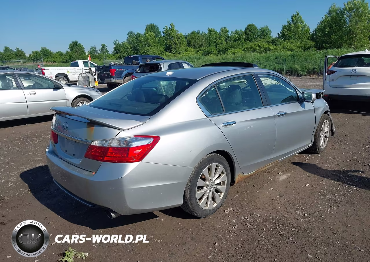 2014 Honda Accord Ex-L VIN:1HGCR2F87EA164165 - 4