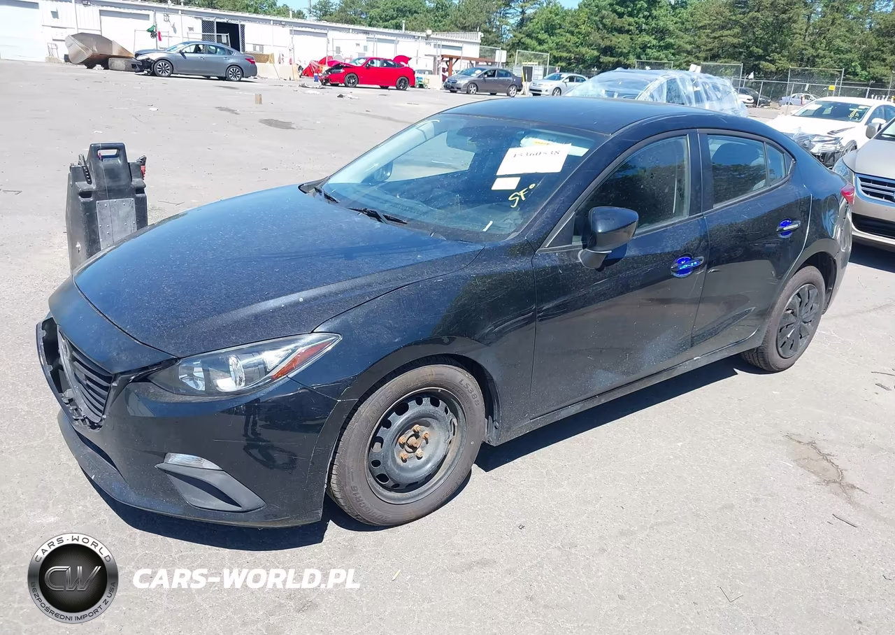 2015 Mazda Mazda3 I Sport VIN:JM1BM1U70F1221322 - 2