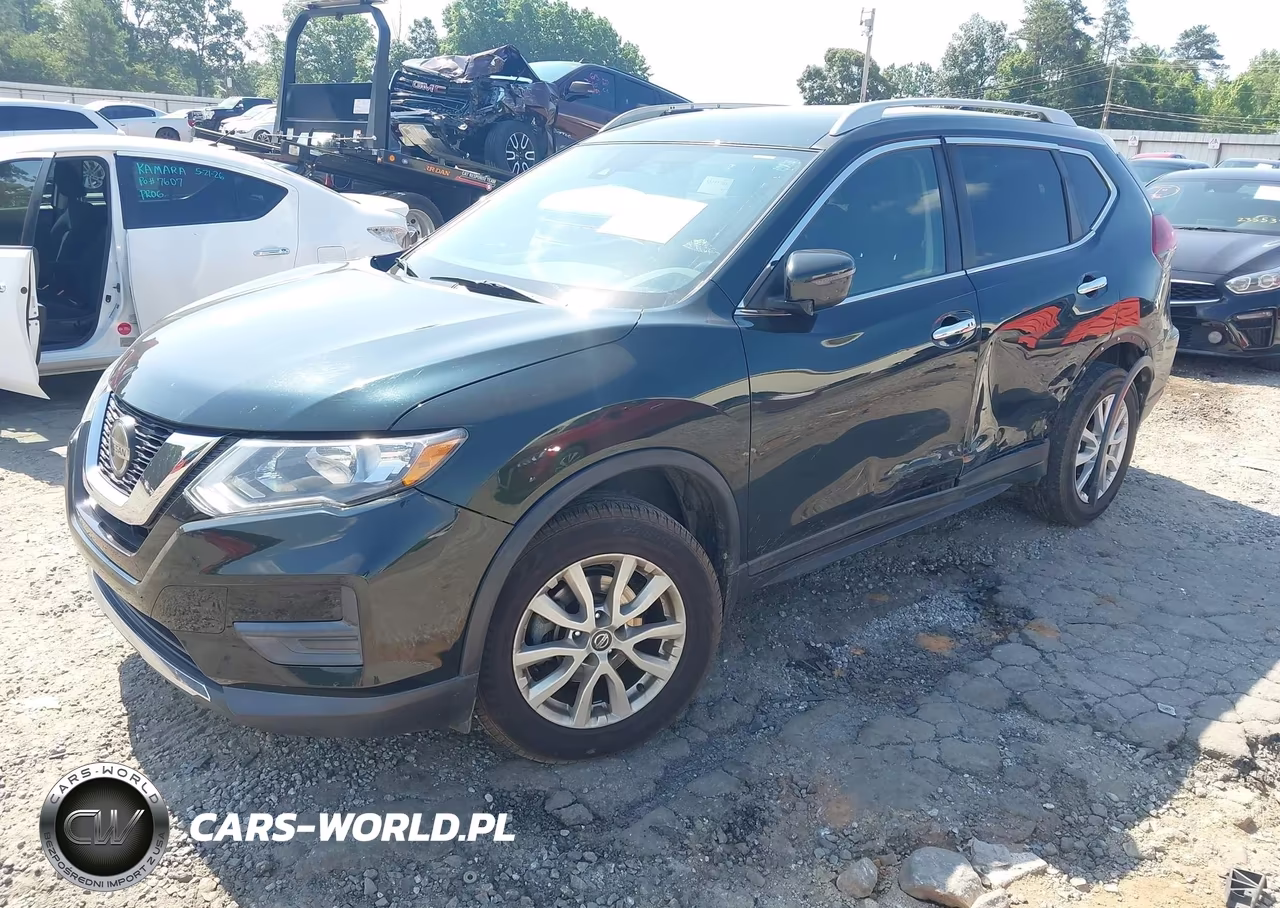 2019 Nissan Rogue Sv VIN:5N1AT2MV7KC800031 - 2