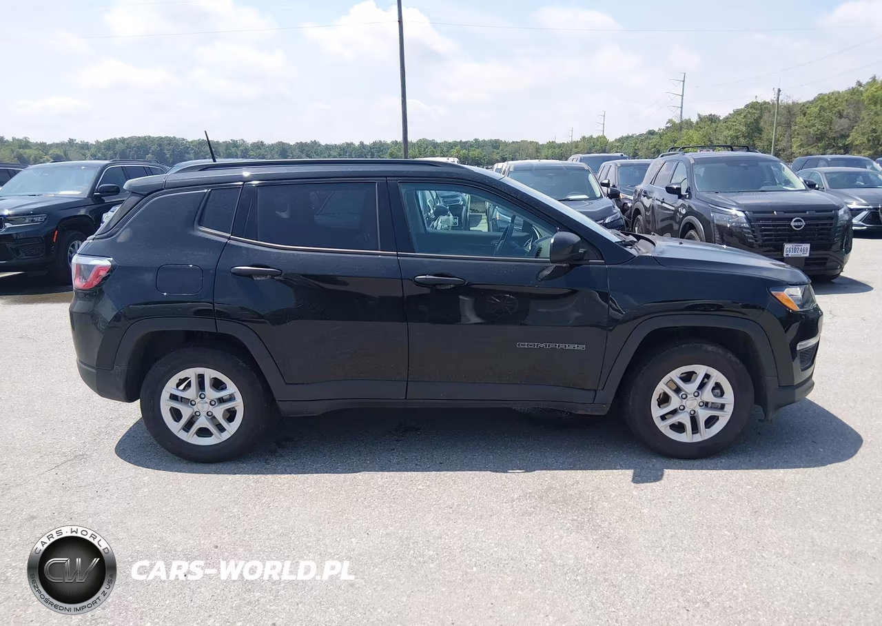 2018 Jeep Compass Sport Fwd VIN:3C4NJCABXJT357839 - 17