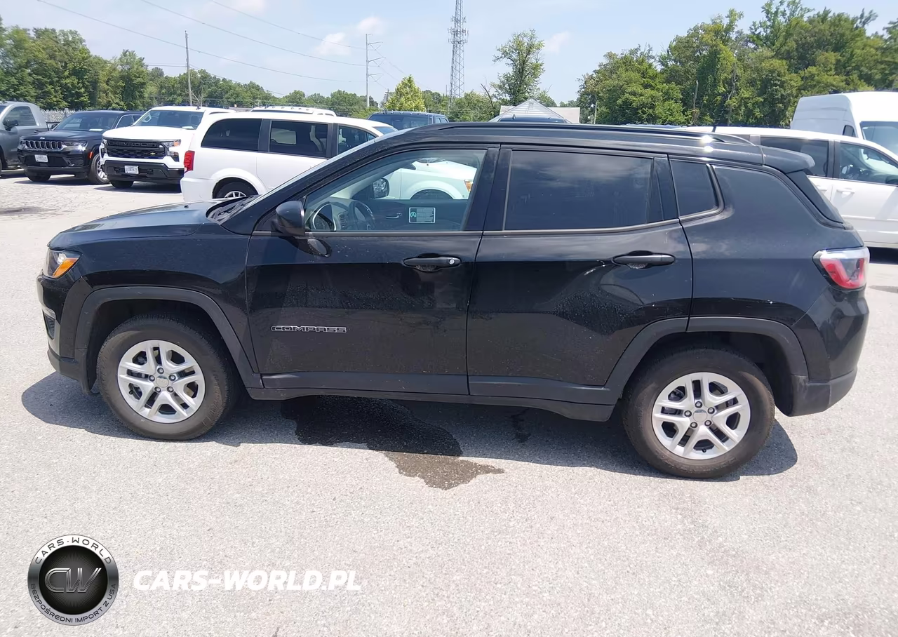 2018 Jeep Compass Sport Fwd VIN:3C4NJCABXJT357839 - 18