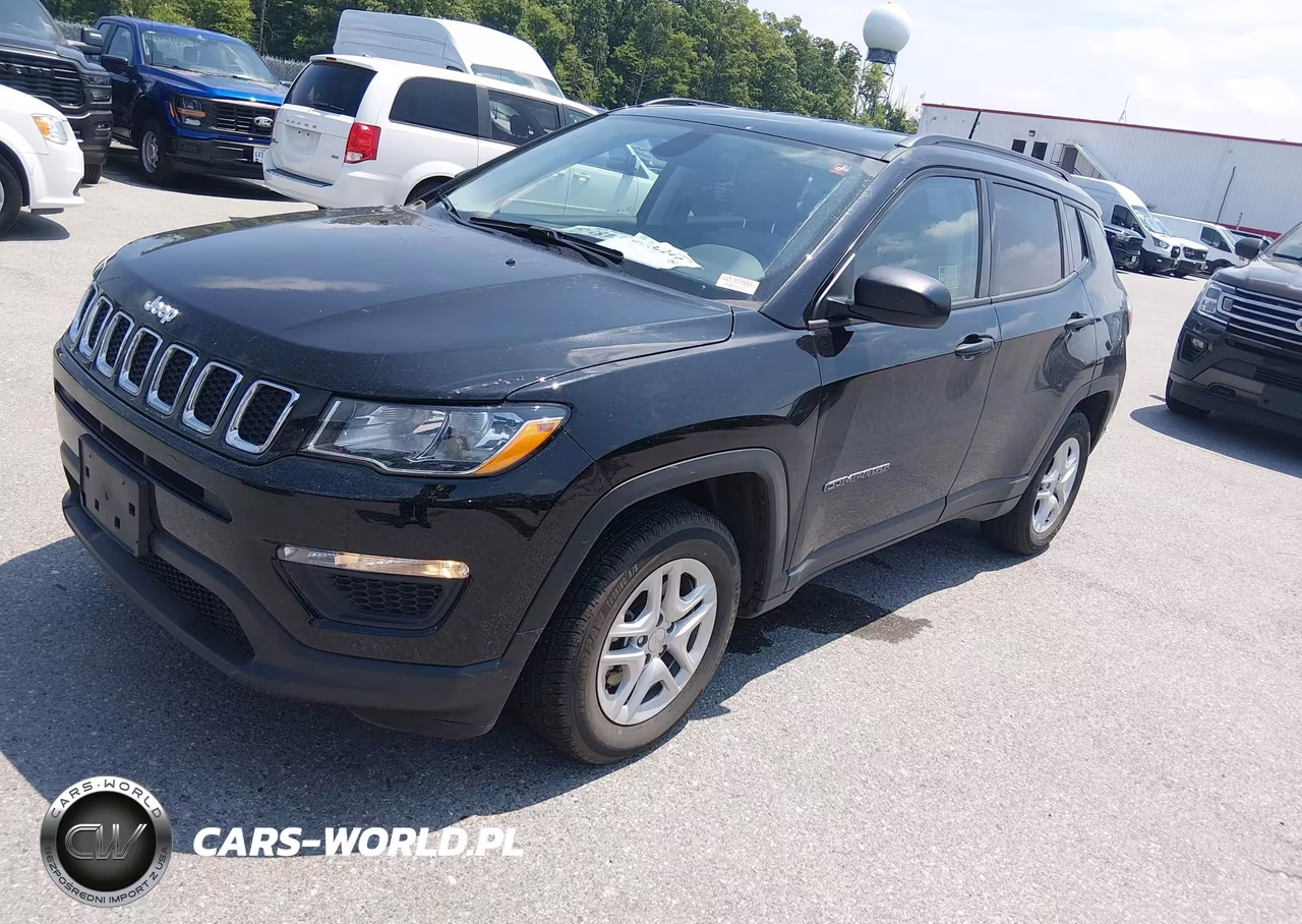 2018 Jeep Compass Sport Fwd VIN:3C4NJCABXJT357839 - 2