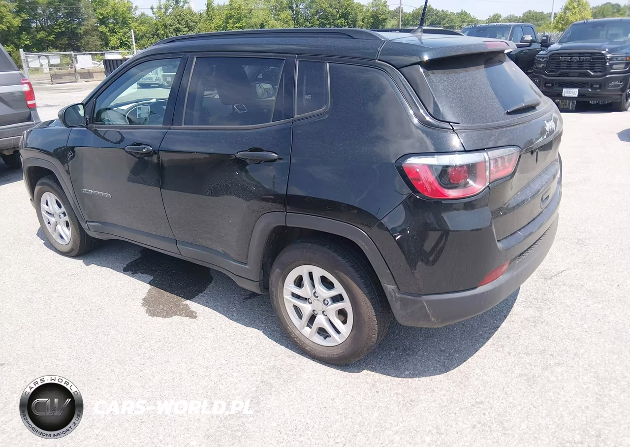 2018 Jeep Compass Sport Fwd VIN:3C4NJCABXJT357839 - 3