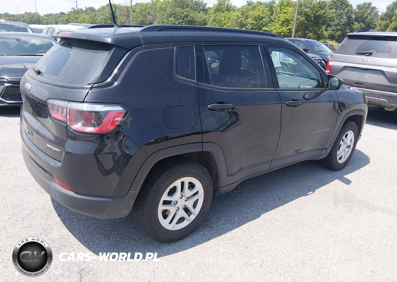 2018 Jeep Compass Sport Fwd VIN:3C4NJCABXJT357839 - 4