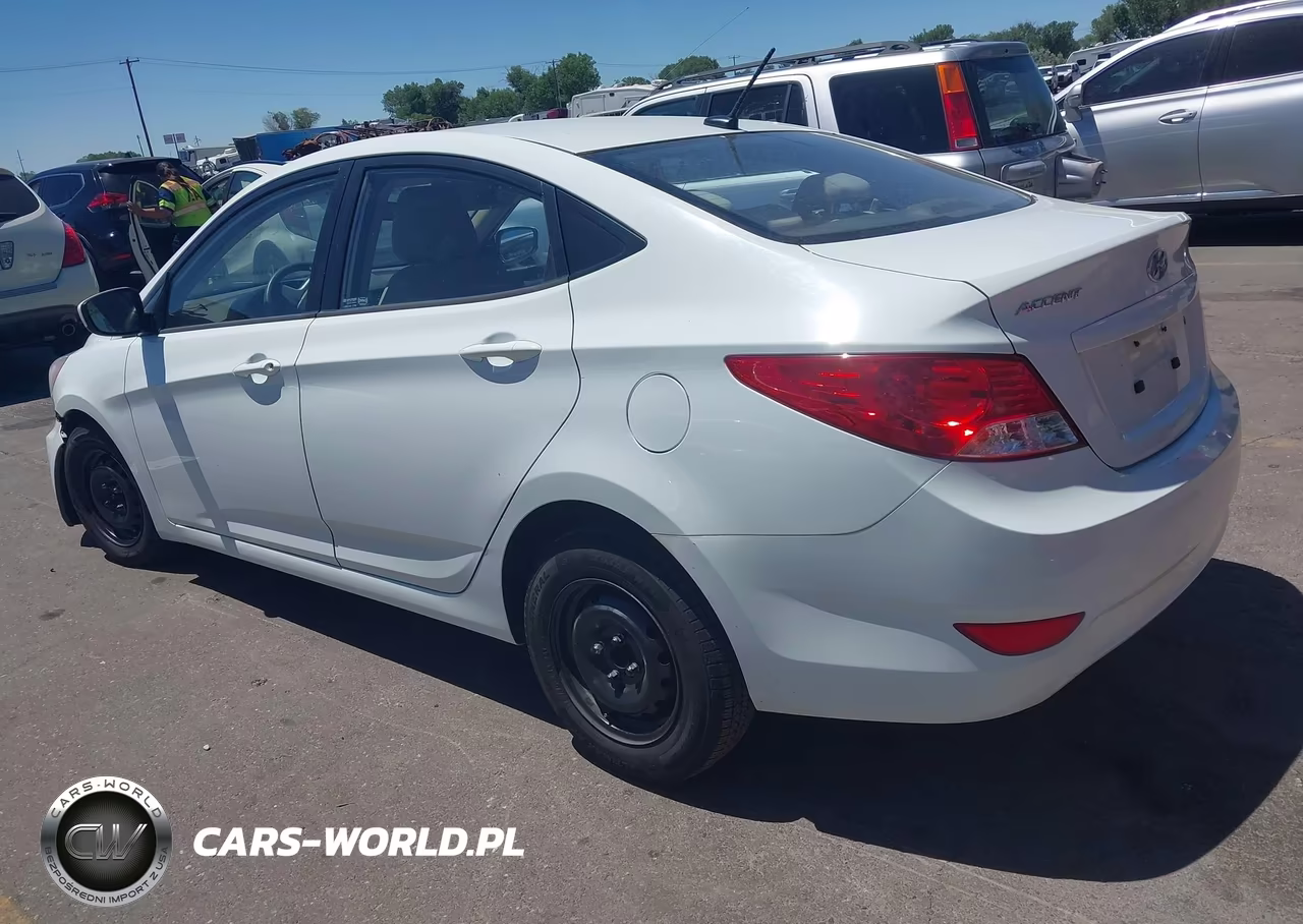 2012 Hyundai Accent Gls VIN:KMHCT4AE3CU219291 - 3