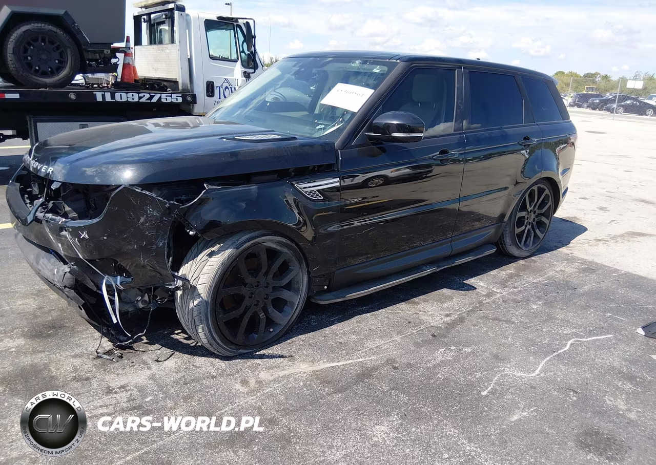 2015 Land Rover Range Rover Sport 3.0L V6 Supercharged Hse VIN:SALWR2VF7FA536545 - 2