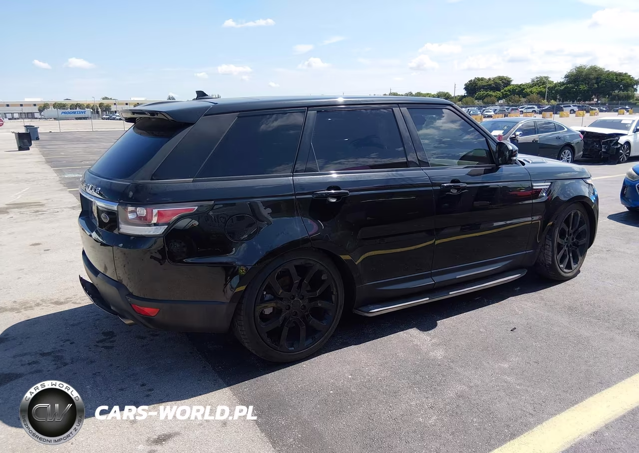 2015 Land Rover Range Rover Sport 3.0L V6 Supercharged Hse VIN:SALWR2VF7FA536545 - 4