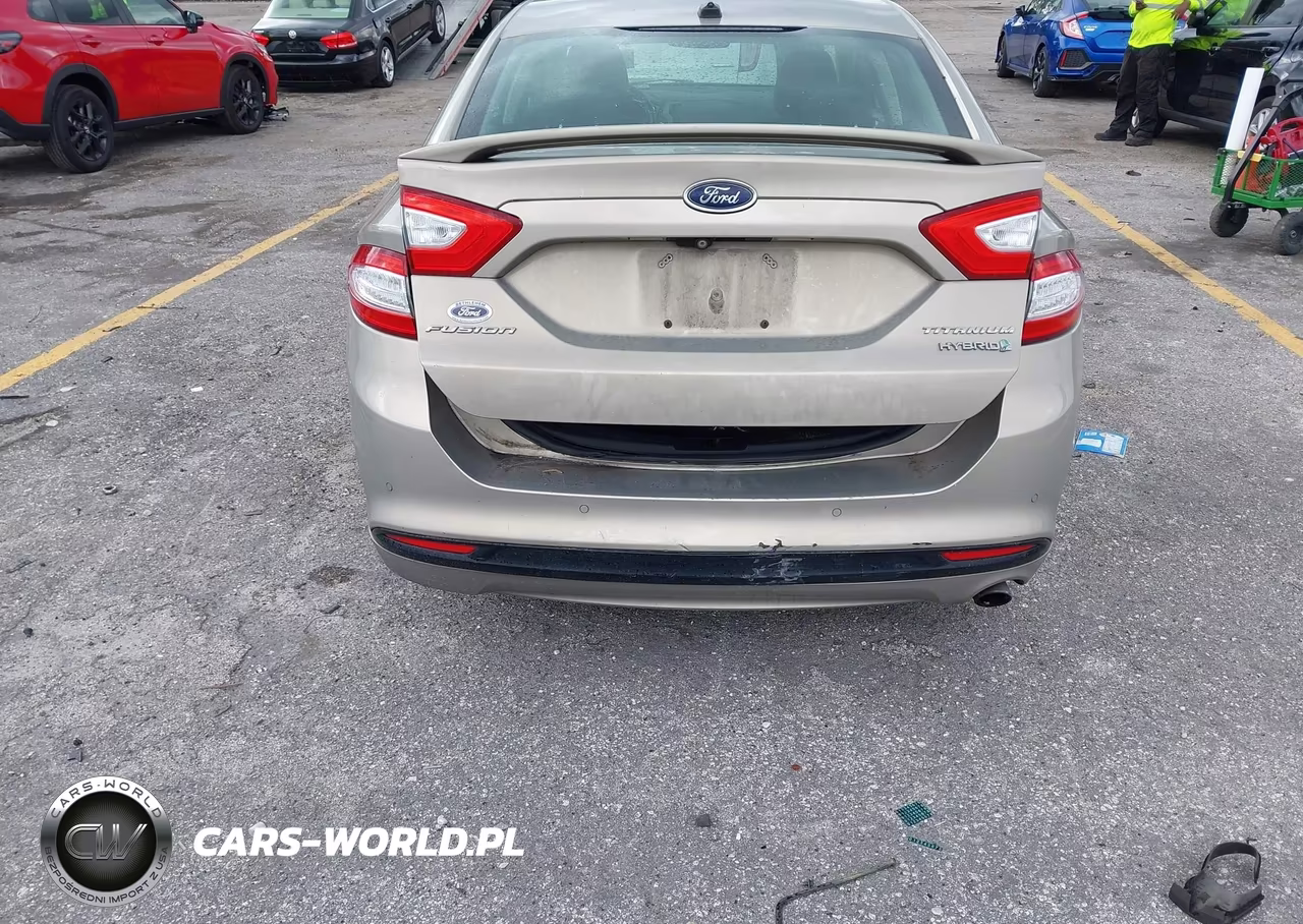2015 Ford Fusion Hybrid Titanium VIN:3FA6P0RU6FR287287 - 15