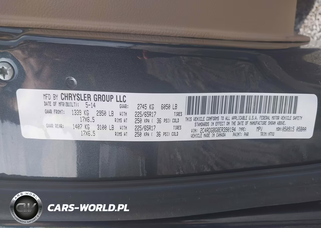 2014 Dodge Grand Caravan Se VIN:2C4RDGBG8ER390194 - 9