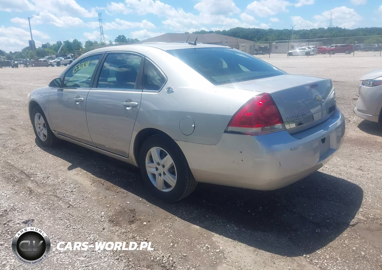 2008 Chevrolet Impala Ls VIN:2G1WB58K289201383 - 3
