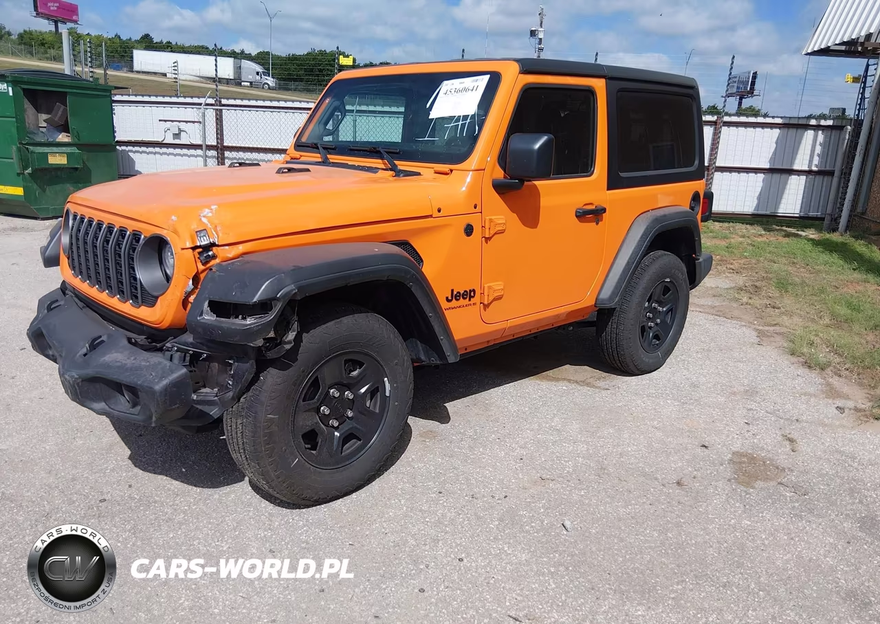 2025 Jeep Wrangler 2-Door Sport 4X4 VIN:1C4PJXAN6SW631320 - 2