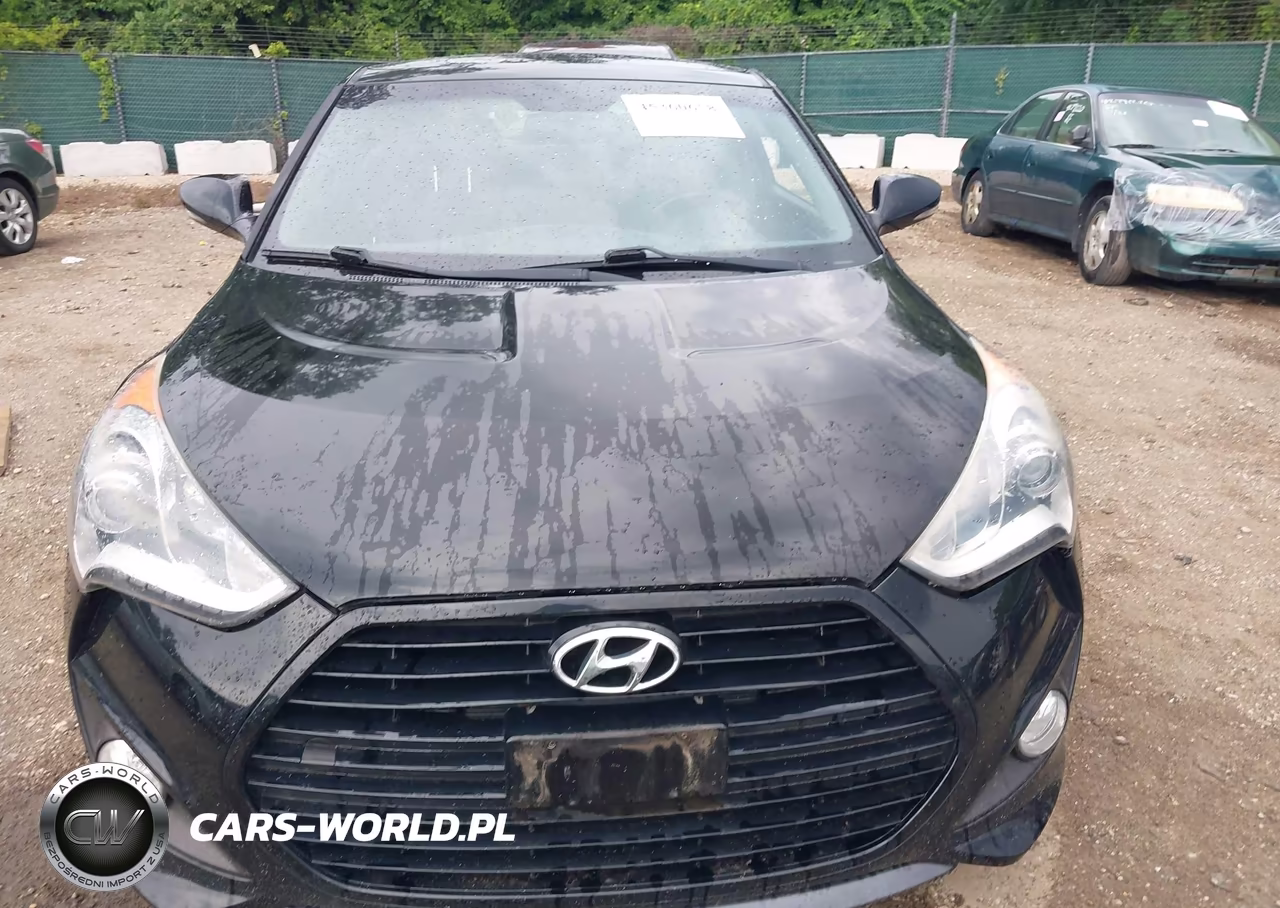 2015 Hyundai Veloster Turbo VIN:KMHTC6AEXFU228831 - 6