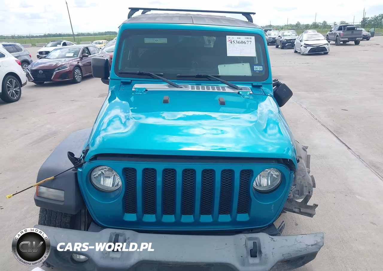 2020 Jeep Wrangler Unlimited Sport S 4X4 VIN:1C4HJXDG2LW110582 - 12
