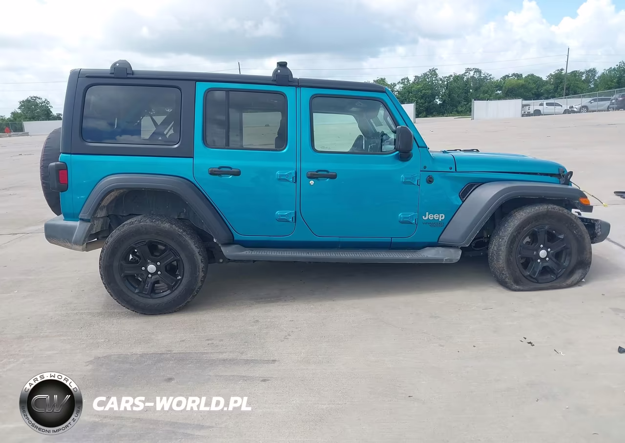 2020 Jeep Wrangler Unlimited Sport S 4X4 VIN:1C4HJXDG2LW110582 - 13