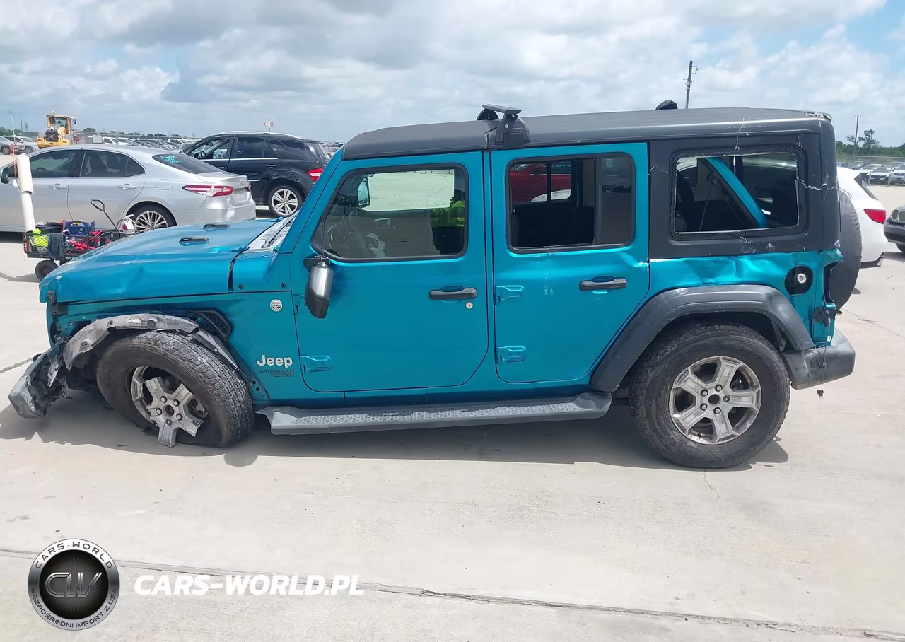 2020 Jeep Wrangler Unlimited Sport S 4X4 VIN:1C4HJXDG2LW110582 - 14