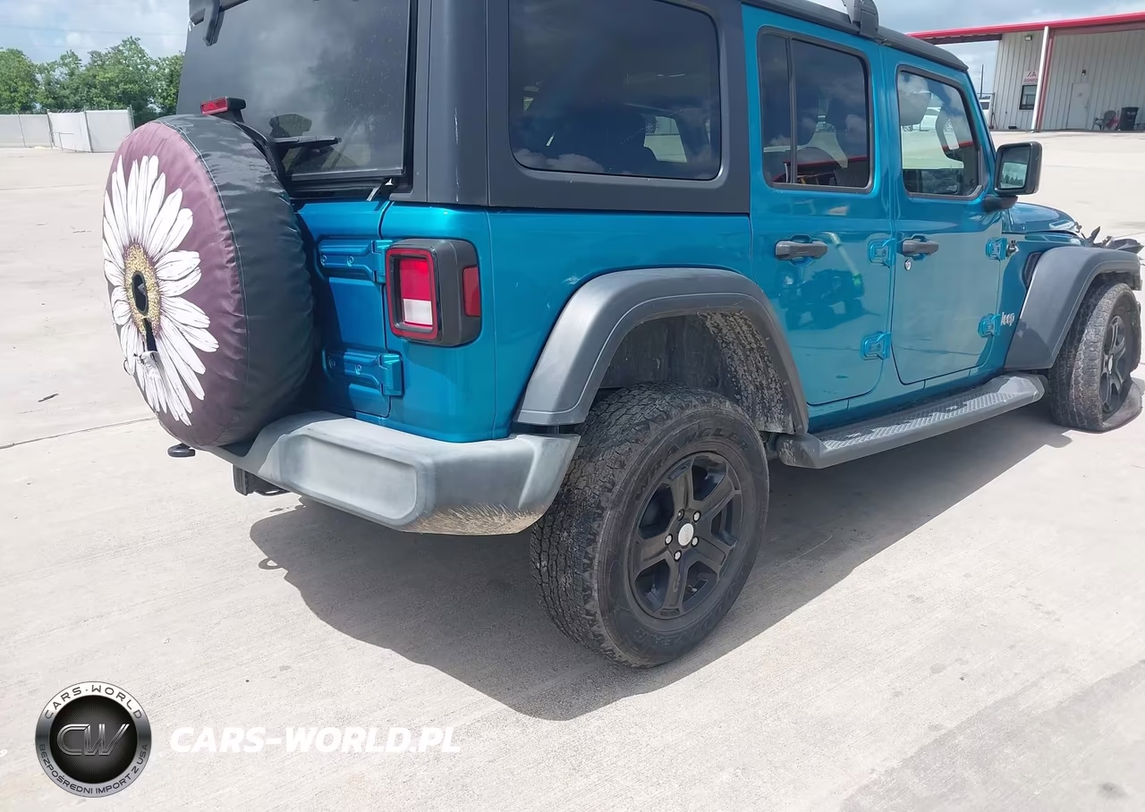 2020 Jeep Wrangler Unlimited Sport S 4X4 VIN:1C4HJXDG2LW110582 - 4