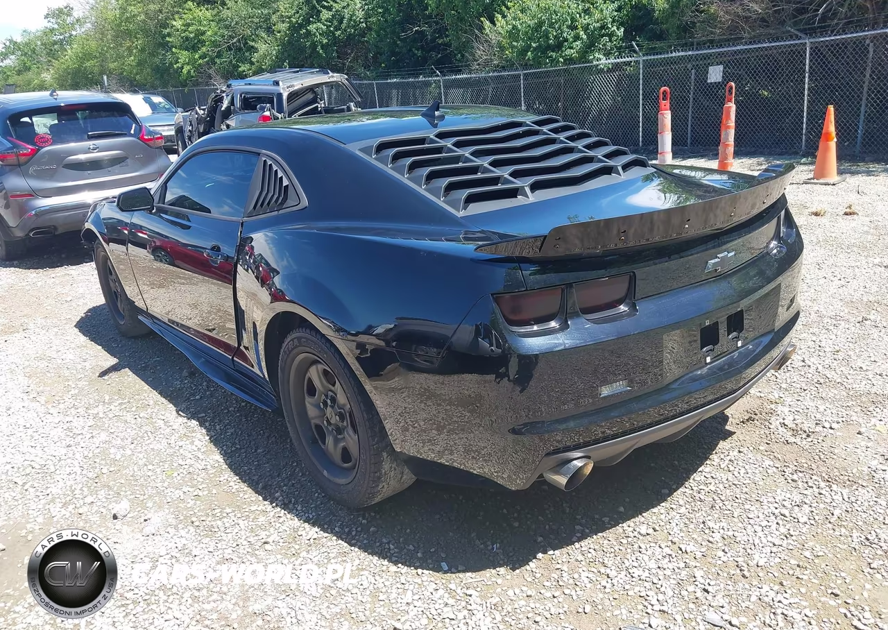 2012 Chevrolet Camaro 2Ls VIN:2G1FA1E30C9163945 - 3