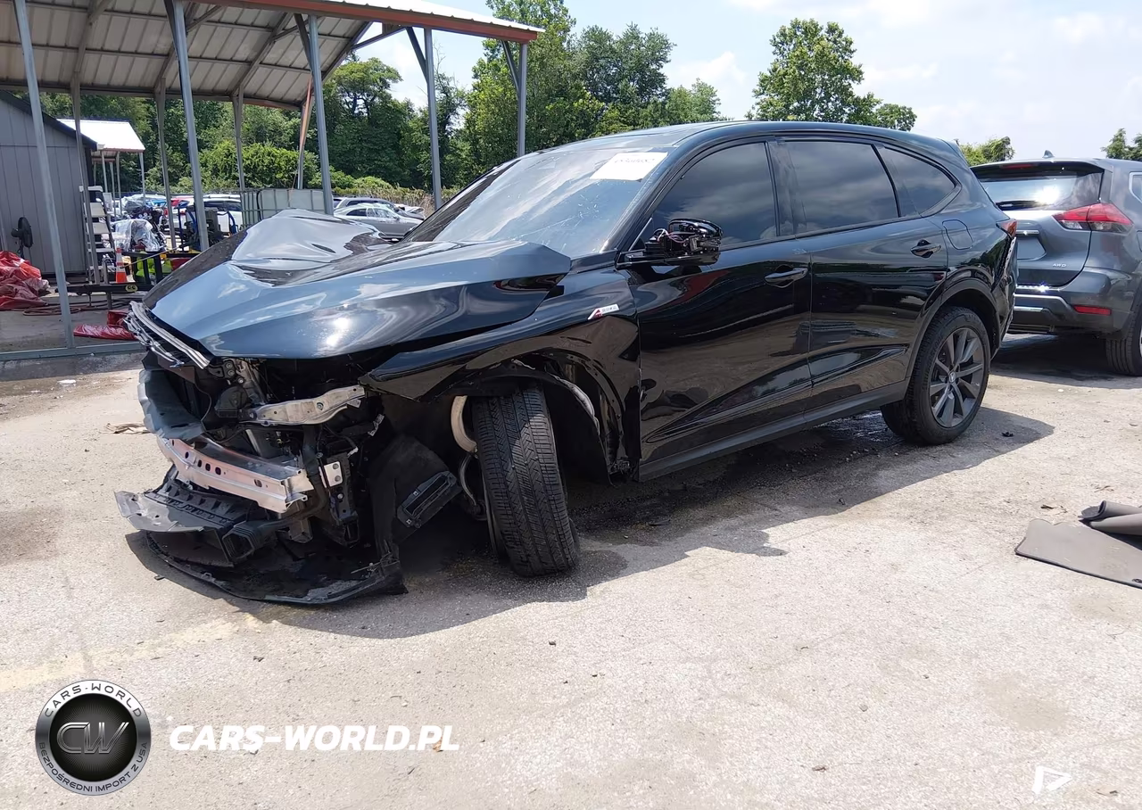 2025 Acura Mdx A-Spec VIN:5J8YE1H07SL029996 - 2