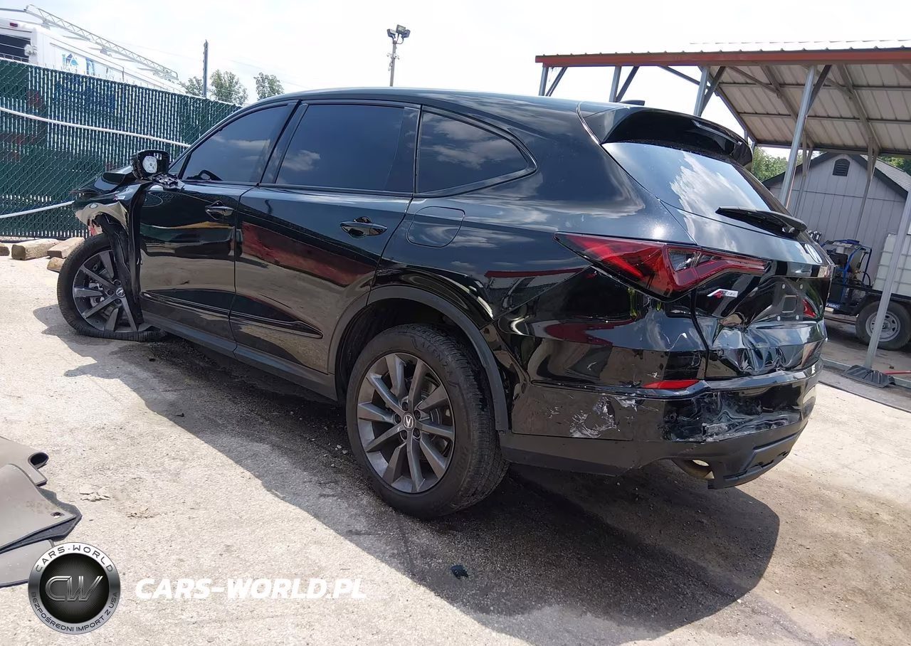 2025 Acura Mdx A-Spec VIN:5J8YE1H07SL029996 - 3