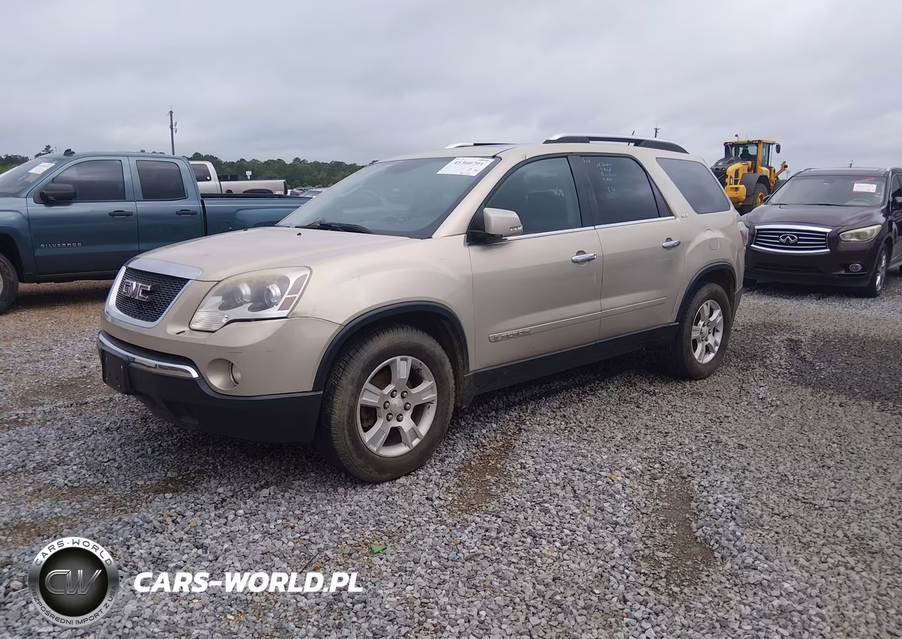 2008 GMC Acadia Slt-2 VIN:1GKEV33708J238538 - 2