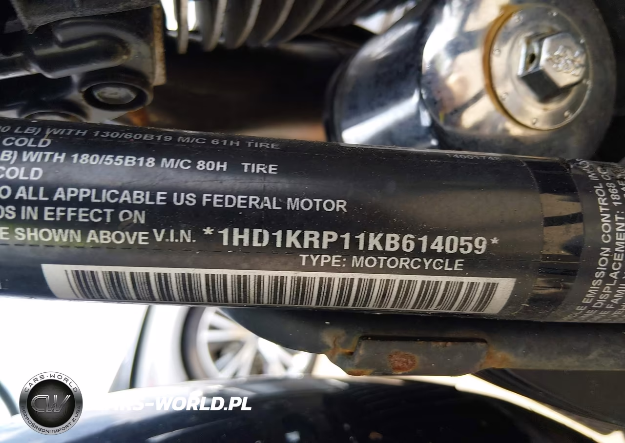 2019 Harley-Davidson Flhxs VIN:1HD1KRP11KB614059 - 10