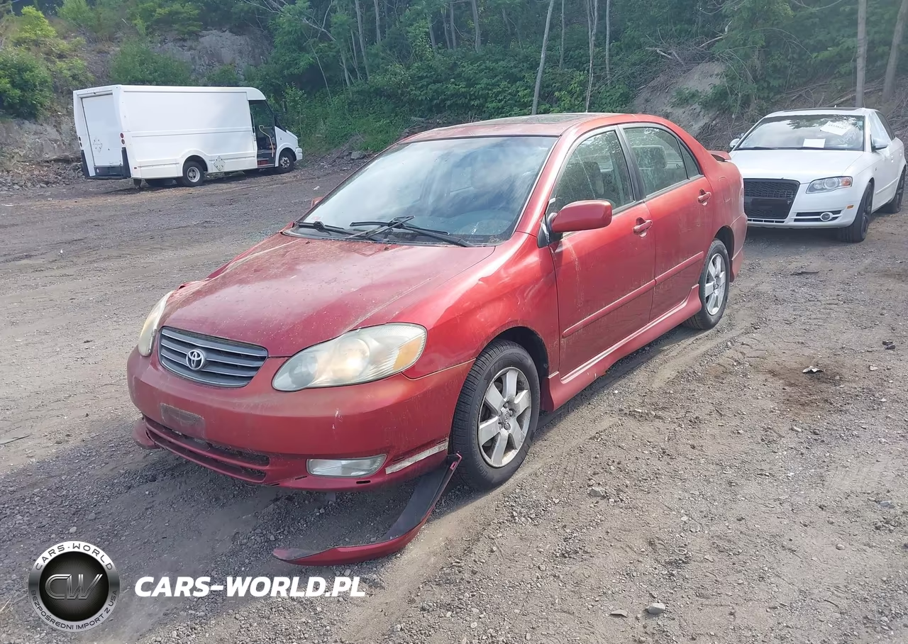 2003 Toyota Corolla S VIN:2T1BR32E33C092725 - 2